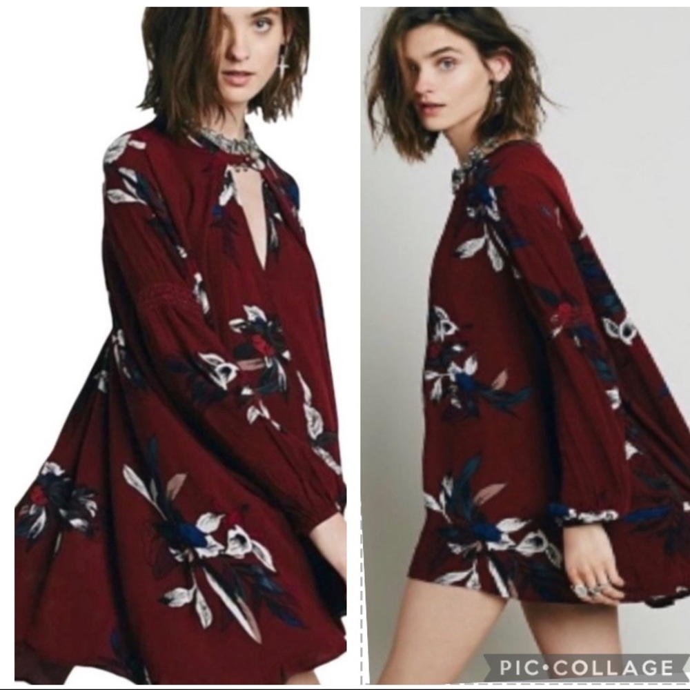New free people swing flowing dress top